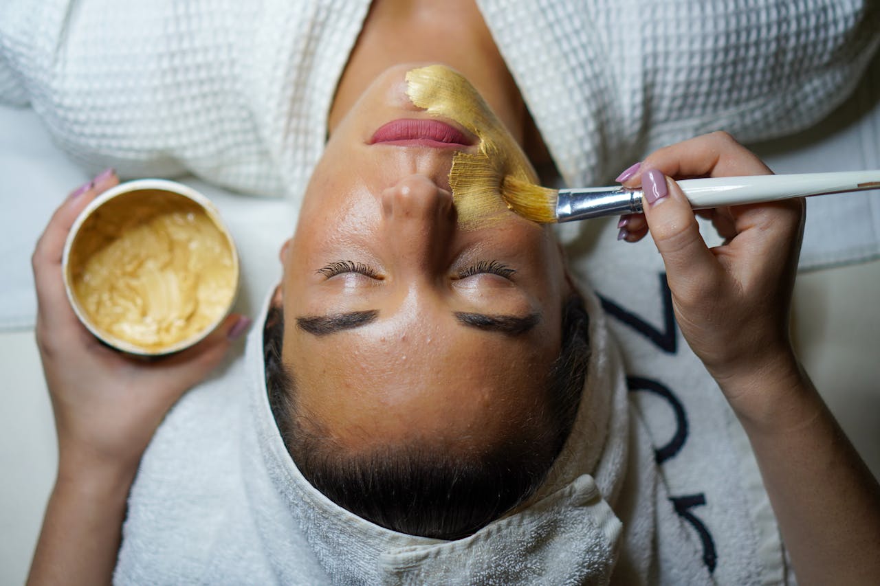 lady in ayurvedic spa